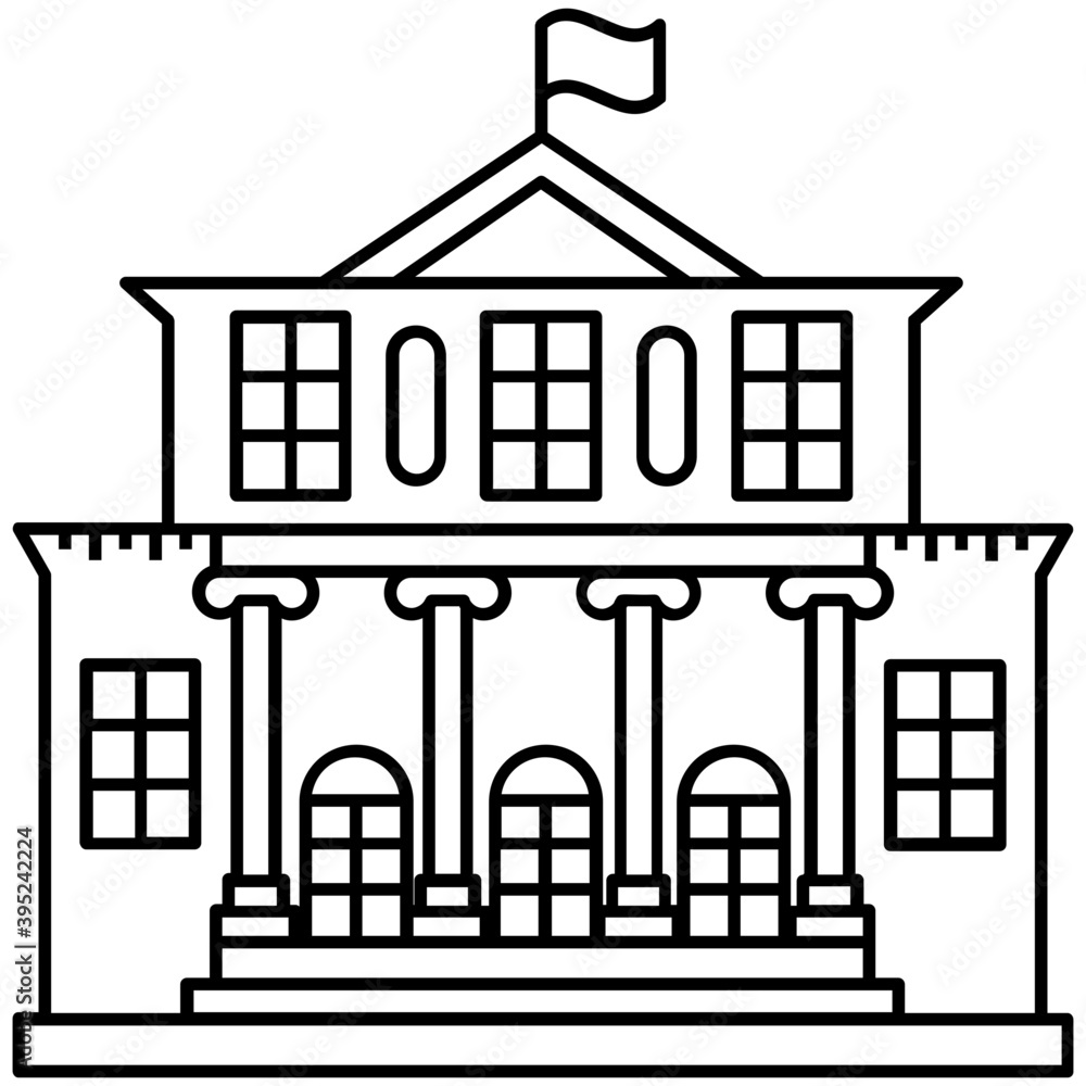 Government Building Vector Government Building Vector