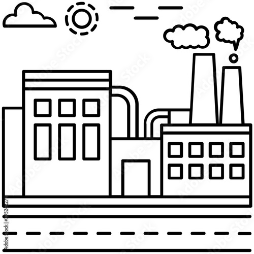 Power Plant Vector 