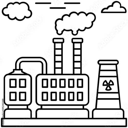 Factory Illustration Vector 