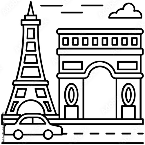 Castle Illustration Vector 
