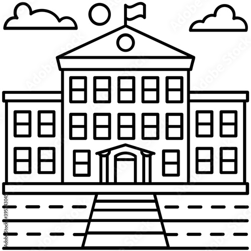 Government Building Vector 