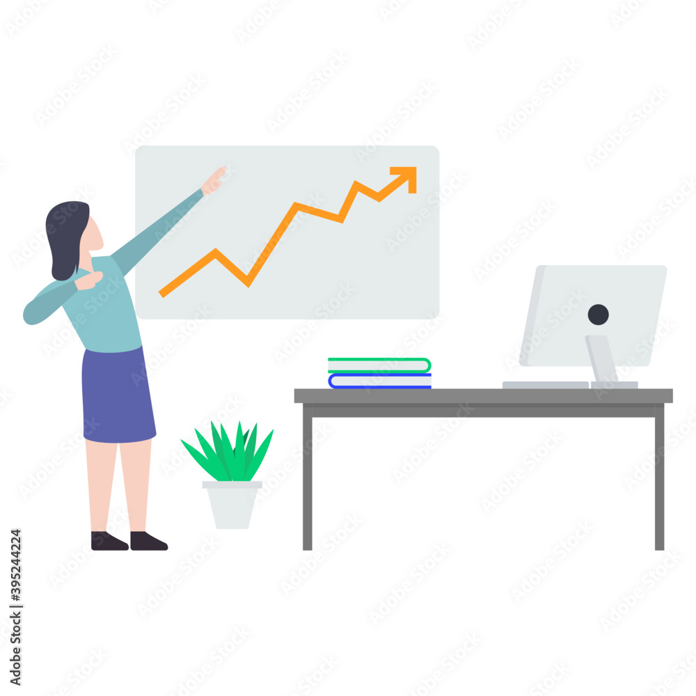 Business Growth Vector Business Growth Vector