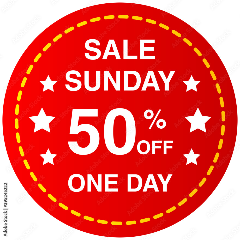 Sunday Sale Banner Sunday Sale Banner