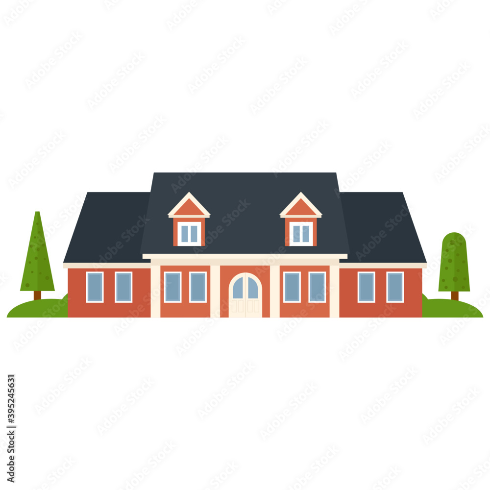 Commercial Building Vector Commercial Building Vector