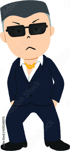 チンピラ・ヤクザのイラスト