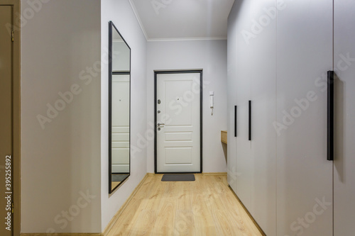 door in modern entrance hall of corridor in apartments