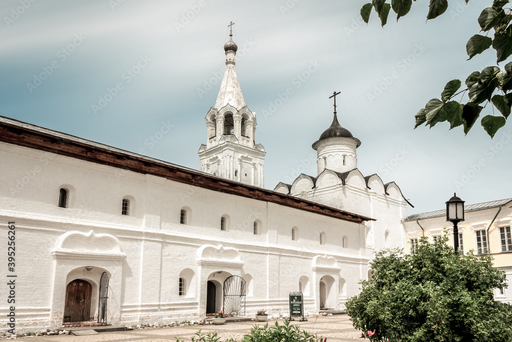 The ancient walls of the Orthodox Spaso-Prilutsky monastery