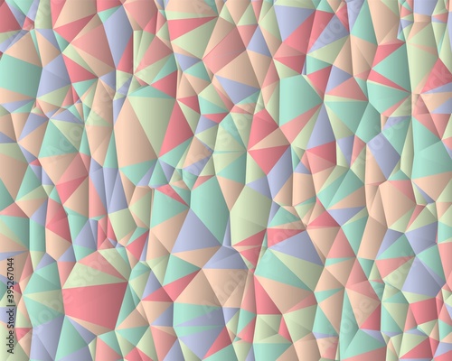 Abstract polygonal style background made of geometric triangles shapes