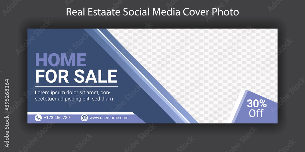 Facebook Timeline Cover Photo Template Design For Real Estate Business Facebook Timeline Cover Photo Template Design For Real Estate Business