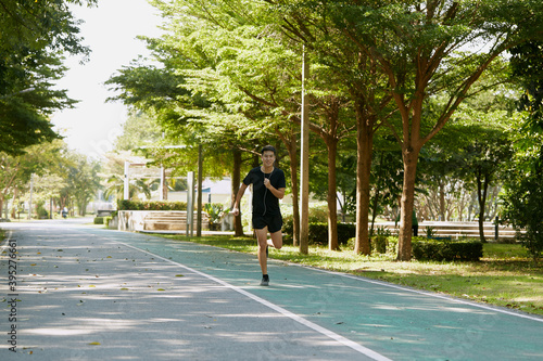 Wallpaper Mural Portrait of a handsome young guy sportsman Torontodigital.ca