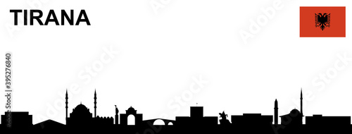 Tirana Albanien Panorama