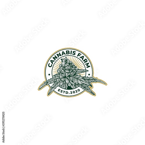 cannabis farm logo 