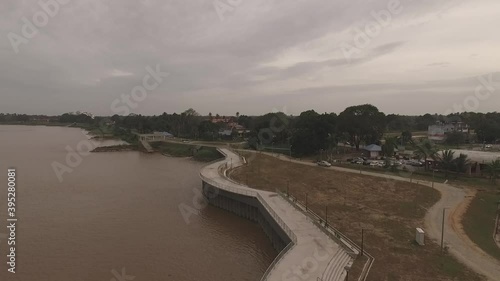 Pekan Esplanade beside the river photo