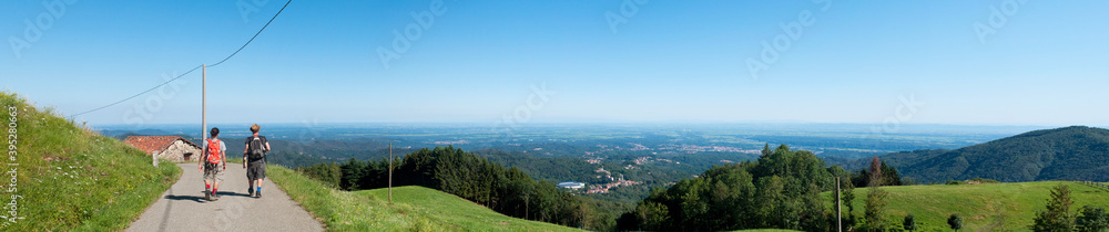 Panoramic View from Trivero, Italy