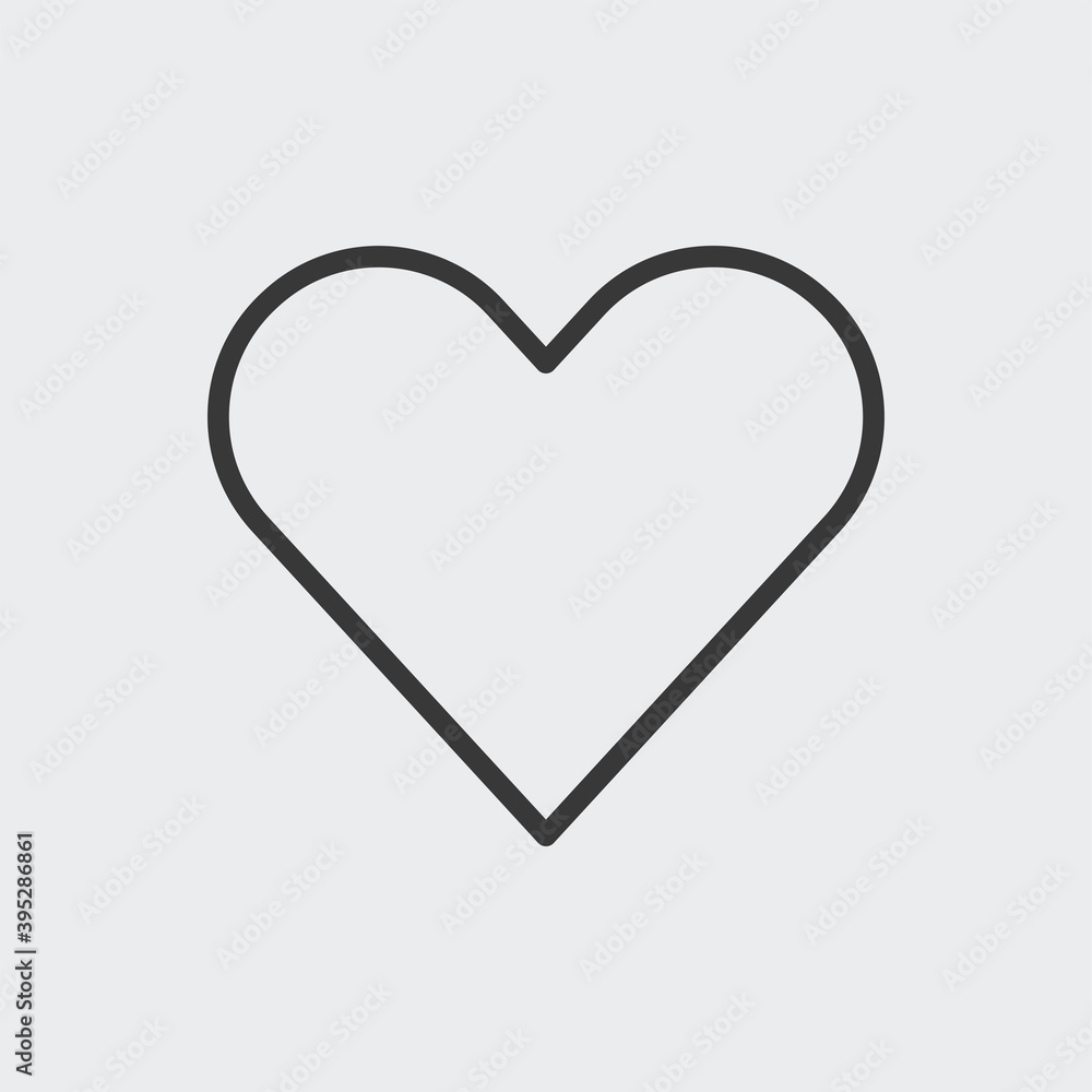 Heart icon isolated on background. Like symbol modern, simple, vector, icon for website design, mobile app, ui. Vector Illustration Heart icon isolated on background. Like symbol modern, simple, vector, icon for website design, mobile app, ui. Vector Illustration