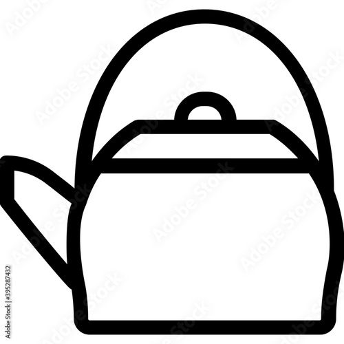  Cooking Pot Flat Vector Icon 