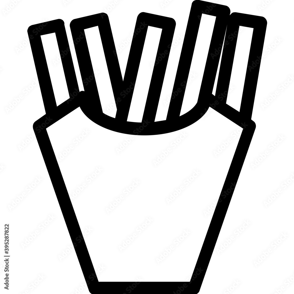 French Fries Flat Vector Icon
French Fries Flat Vector Icon