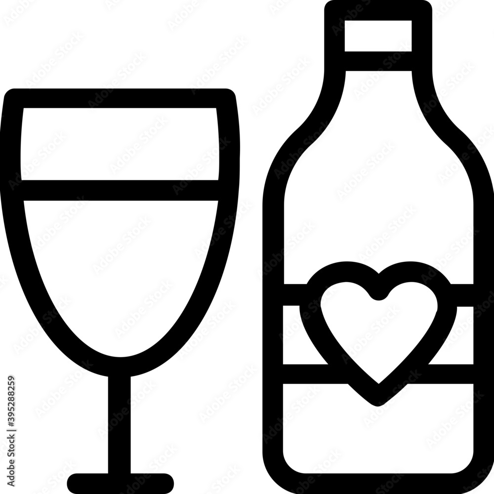 Popping Cork Vector Line Icon
Popping Cork Vector Line Icon