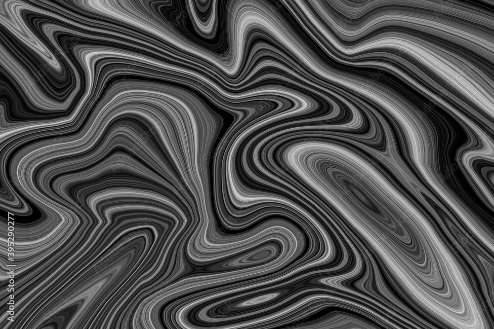 The texture of black and white marble for a pattern of packaging in a modern style. Beautiful drawing with the divorces and wavy lines in gray tones for wallpapers and screensaver. The texture of black and white marble for a pattern of packaging in a modern style. Beautiful drawing with the divorces and wavy lines in gray tones for wallpapers and screensaver.