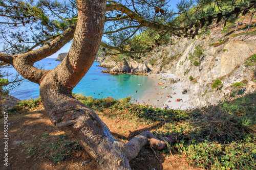 Virgin Island, Crozon peninsula, Brittany, France 