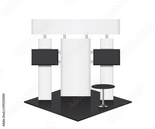 Trade conference exhibition stand