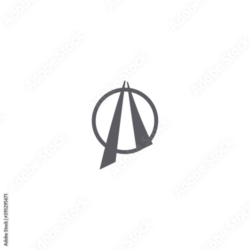 A Letter Logo Template vector icon illustration design © evandri237@gmail