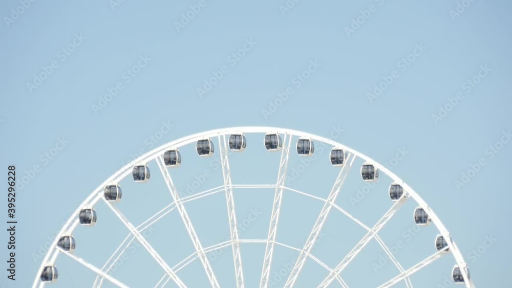 Minimalistic shot of a ferris wheel, I think in Atlanta GA Minimalistic shot of a ferris wheel, I think in Atlanta GA