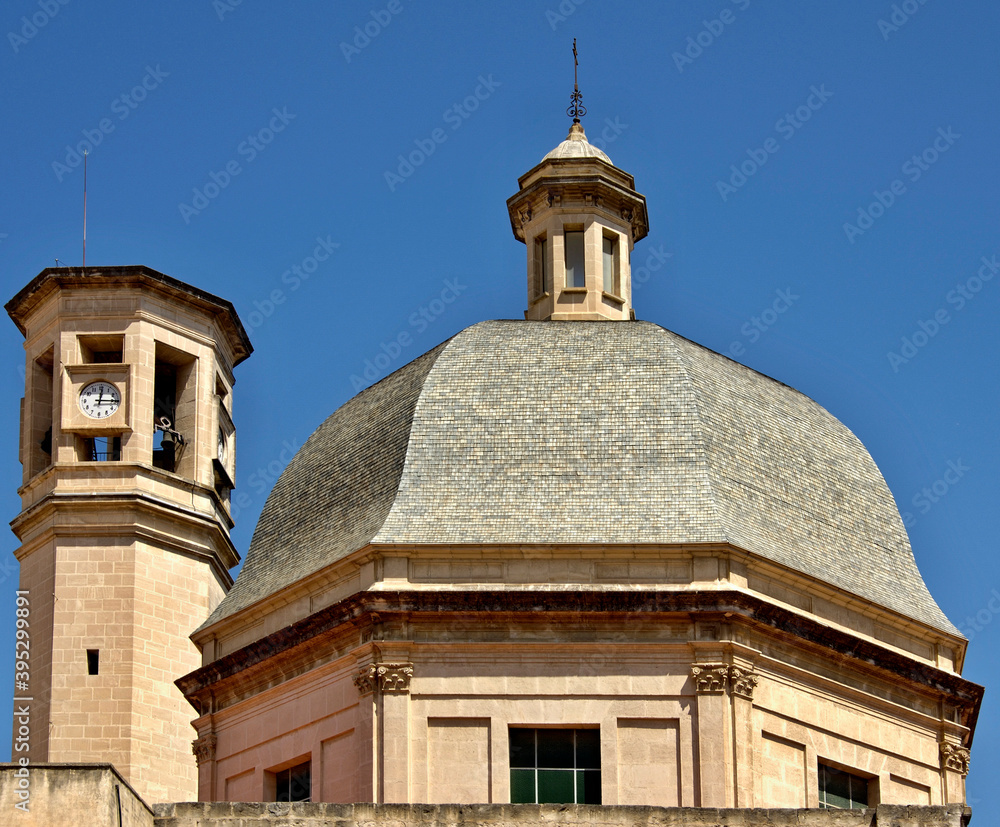 Historic church in Alcoy, Alicante - Spain