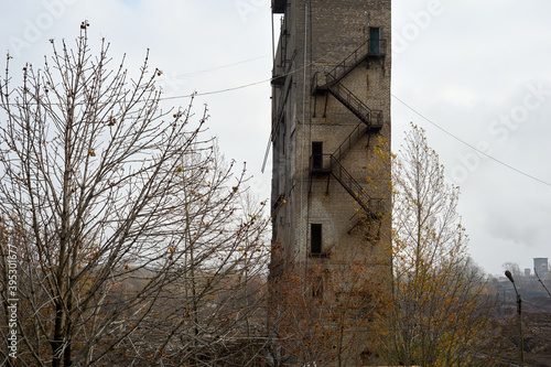 tower of the old metallurgical plant