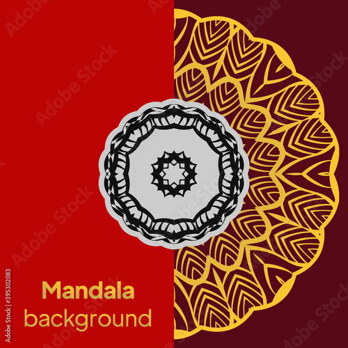 Mandala Vector Design Elements. Round ornament decoration. Vector