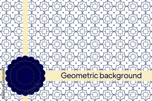 abstract minimal geometric pattern background. vector illustration