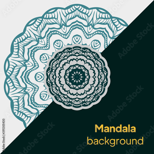 Anti-stress therapy pattern. Weave design element. Yoga logo, background for meditation poster. Vector illustration