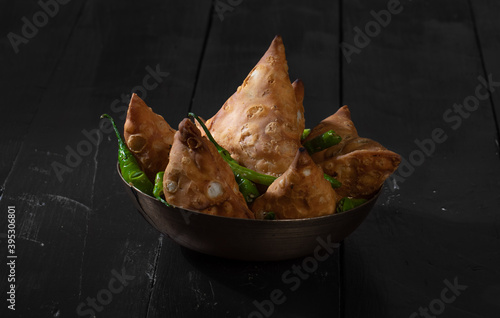 Street Food Samosa photo