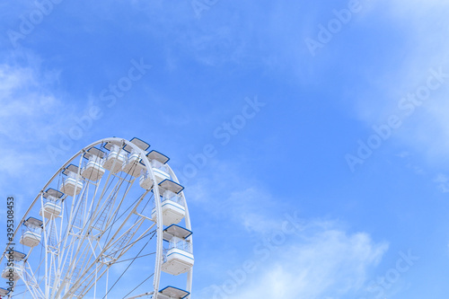 ferris wheel on a sky