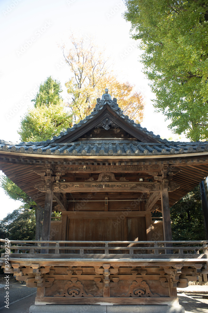 Beautiful Architecture at Nezu Shrine in Tokyo Beautiful Architecture at Nezu Shrine in Tokyo