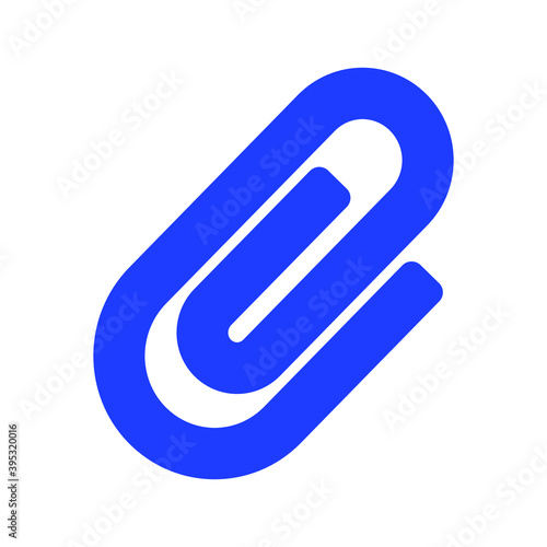 Attachment Paper clip Vector icon