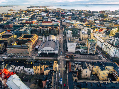 Wallpaper Mural Panoramic view of Helsinki Torontodigital.ca