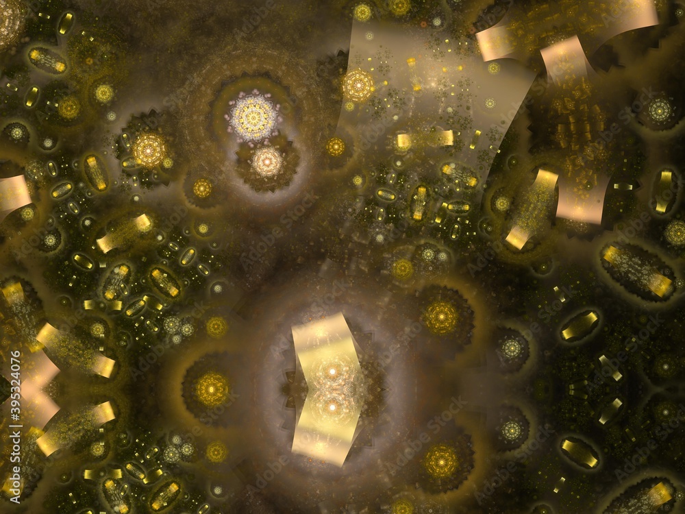 Obraz premium Imaginatory fractal background Image