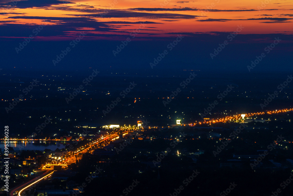 night view of the city night view of the city
