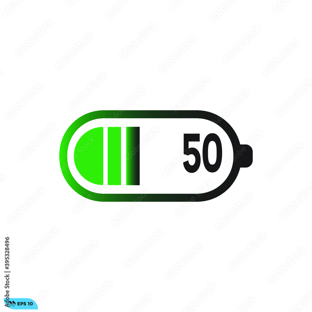 Icon vector graphic of Battery model, good for template web mobile Icon vector graphic of Battery model, good for template web mobile