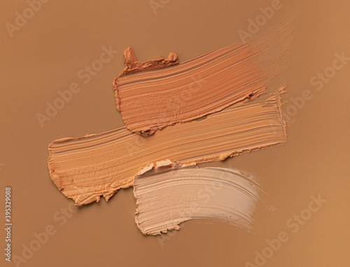 Make-up foundation bb-cream smudge cream powder creamy  background photo