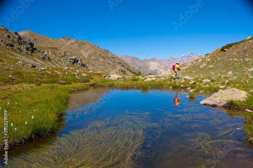 lac cristal,monetier,hautes alpes,france photo