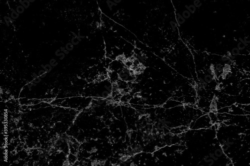 Black natural marble, black and white, black marble patterned texture background.