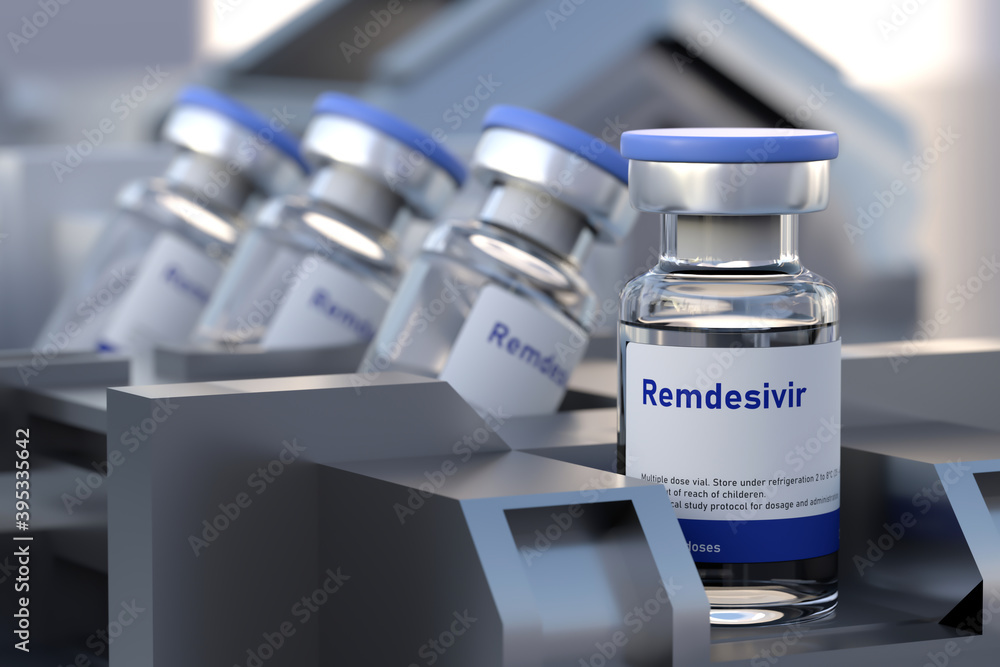  Remdesivir vials antiviral drug