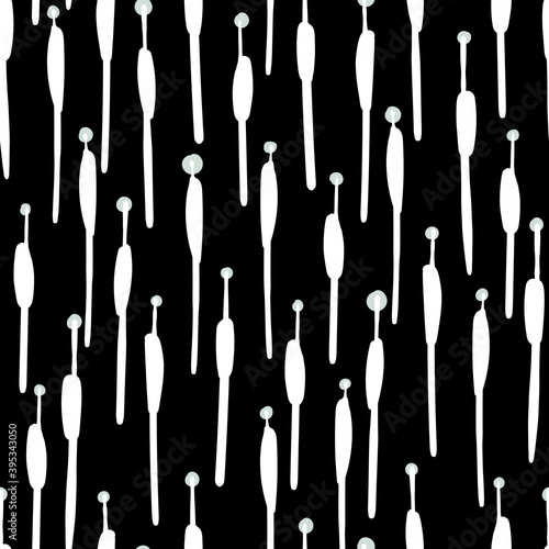 decorative home seamless pattern keep it simple background motive vectors in black and white monochrome - abstract geometric pattern and background