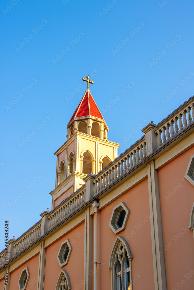 Obraz premium The 200-year-old Catholic Church in Quanzhou city, China.