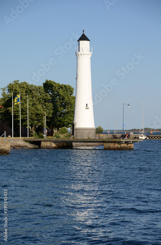 Leuchtturm bei Karlskrona, Schweden