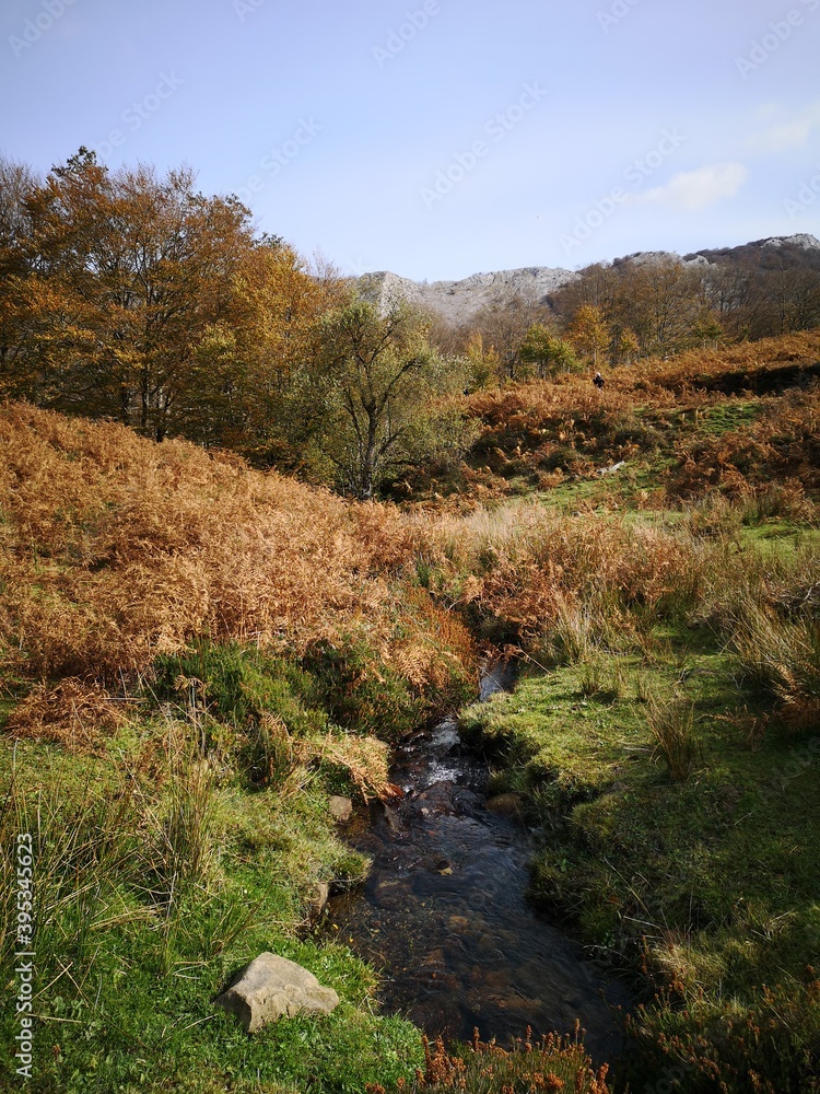 Paisaje de Sierra en Otoño.