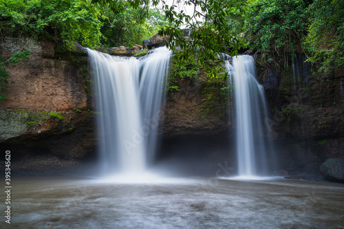 Beautiful waterfall landscape in Thailand