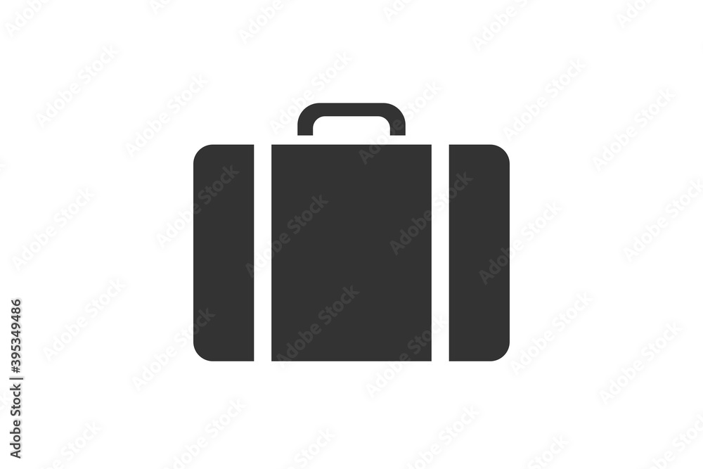 Suitcase. Simple icon. Flat style element for graphic design. Vector EPS10 illustration. Suitcase. Simple icon. Flat style element for graphic design. Vector EPS10 illustration.